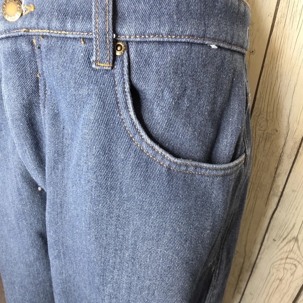Stanley Workwear Men's 36x32 Fleece Lined Insulated Jeans Blue Denim Work Wear